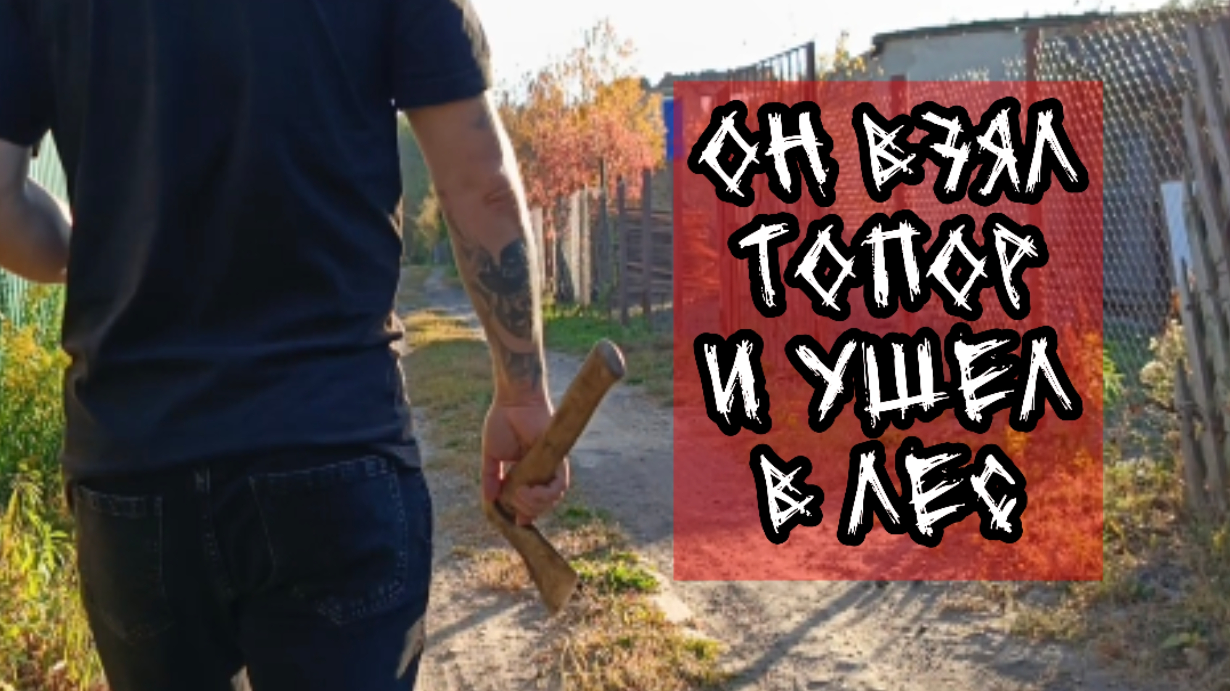 Последние теплые дни на даче.