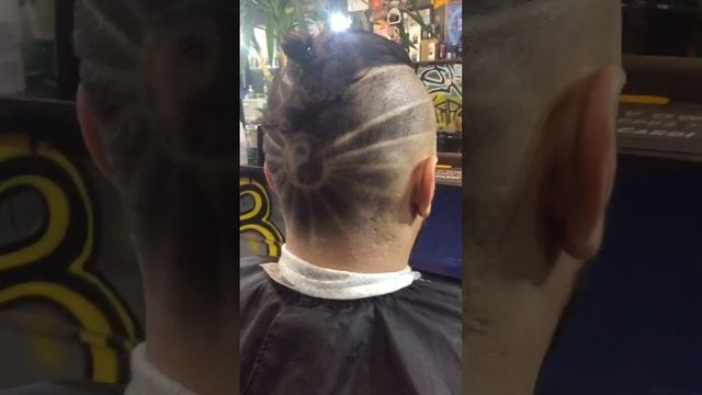 Инь Ян hair art