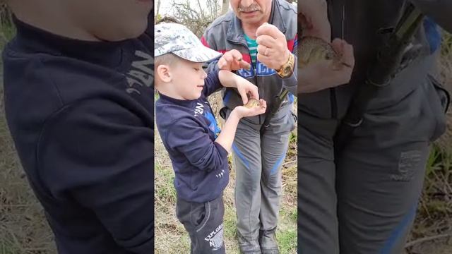 моя первая рыбалка