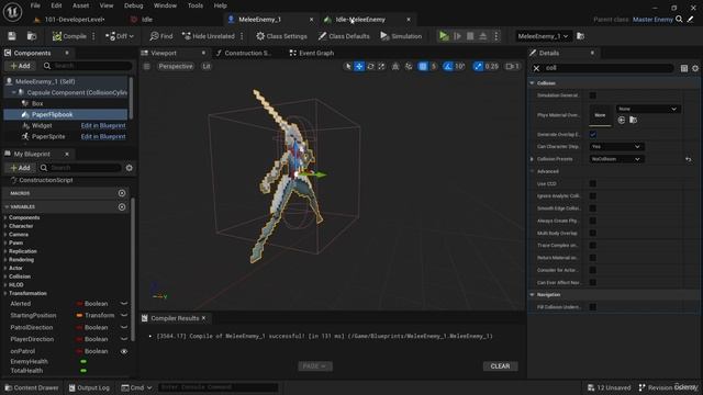 127. Fixing Collision Bugs By Changing Collision Properties. Unreal Engine 5