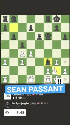 Bobby Bo vs Sean Passant Game 1