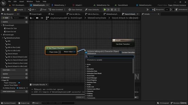 132. Adding An Attack Animation Part 1. Unreal Engine 5