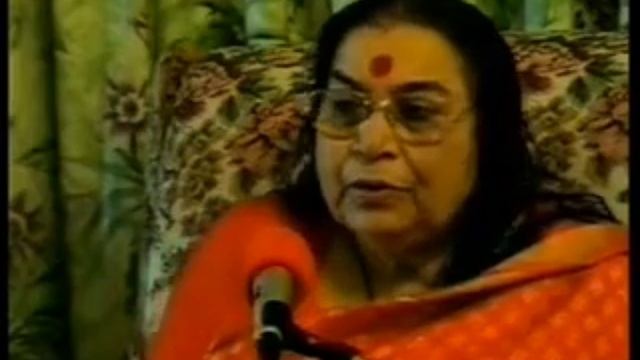 Gudi Padva.Navratri Puja Talk. Day 1 Noida.India.Hindi. 2000г.0305 Sahaja yoga.