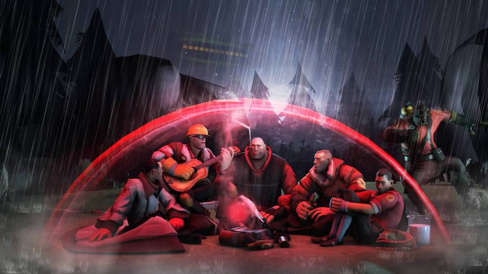 Впервые зашел в Team Fortress 2