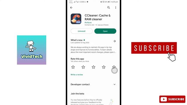 How to Fix CCleaner  App Not Working Problem In Mobile Tamil |  VividTech