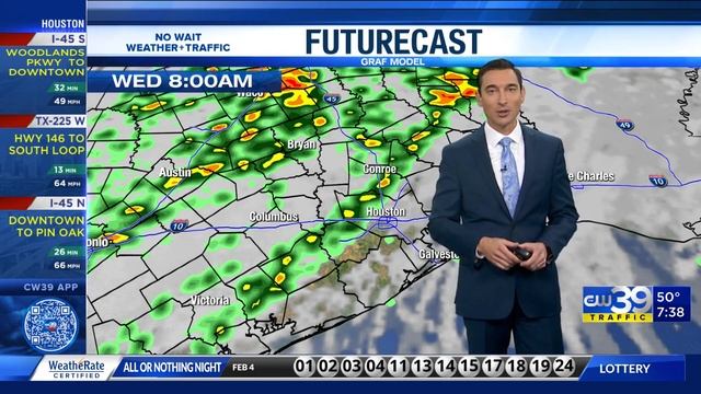 CW39 NO WAIT WEATHER | Adam Krueger uses Eminem lyrics in the weather