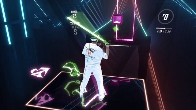 Beat Saber - INNA x Sean Paul - Up (Expert+) [Mixed Reality]