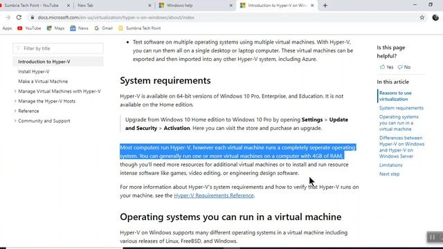 All About Hyper V On Windows 10 And Servers in Hindi