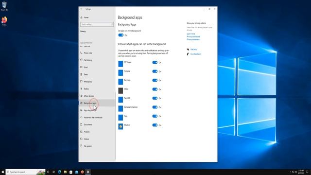 How to Stop Windows 10 Apps From Running in the Background