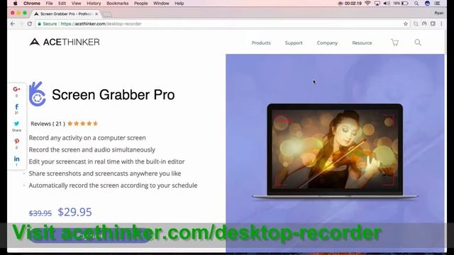 Alternative Solution for Quicktime to Record with Audio