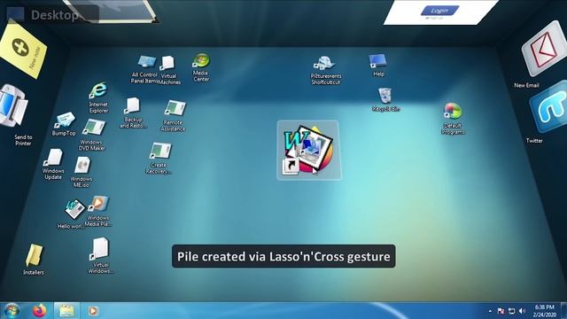 BumpTop - The Amazing 3D Physics Desktop Replacement for Windows & macOS (Overview & Demo)
