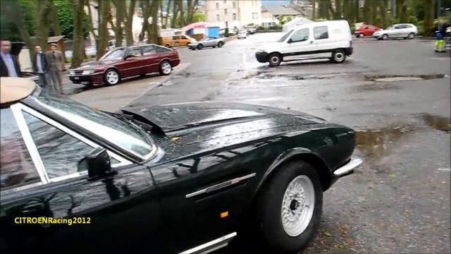 ASTON MARTIN V8  VOLANTE EFI Start up 1986 extra sound  [HD]