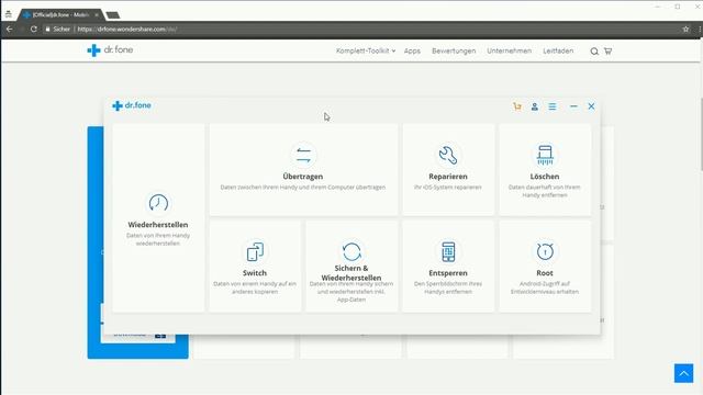 Wondershare - dr.fone - Datenwiederherstellen für Android und iOS