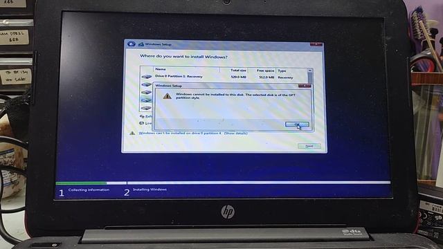 Mengatasi Notebook HP 11-F005TU lemot Lambat | Install ulang HP 11-F005TU