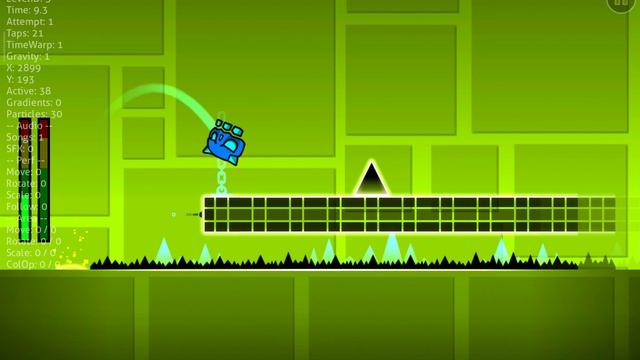 прохожу к geometry dash