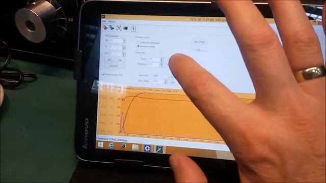 PID Controller Parameter Tuning Using Tablet via Bluetooth