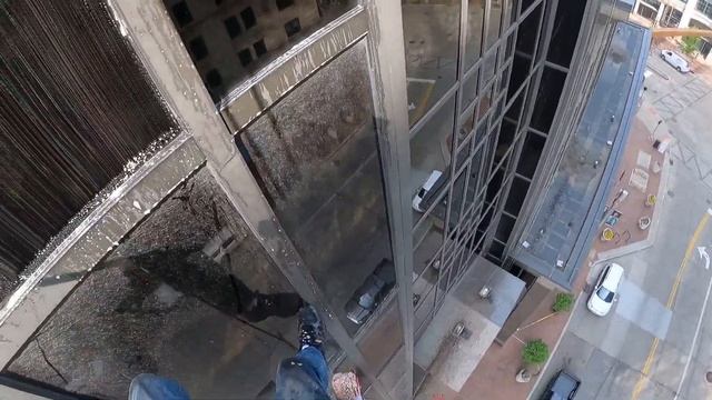 High Rise Rope Access Window Cleaning 🪟