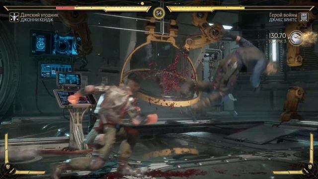 Mortal Kombat 11 Ultimate - Джакс Бриггс VS Джонни Кейдж