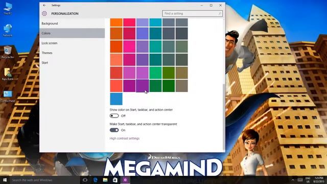 How to Personalize Colors in Windows 10 Tutorial | The Teacher