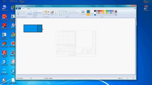 Como fazer desenhos 3D no paint (windows 7)