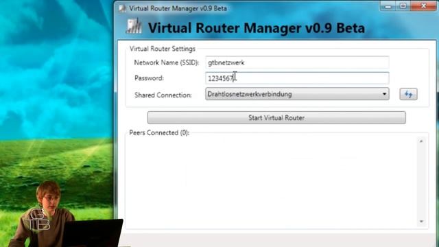 Laptop als WLAN-Hotspot - Virtual Router