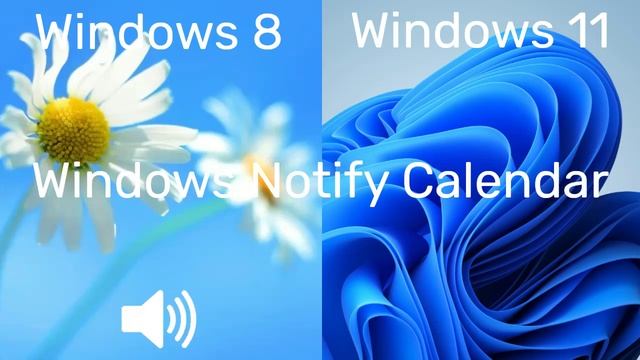 Windows 8 vs. 11 System Sounds