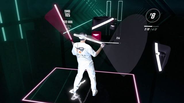 Beat Saber - Skrillex - First Of The Year [Equinox] (Expert+) [Mixed Reality]