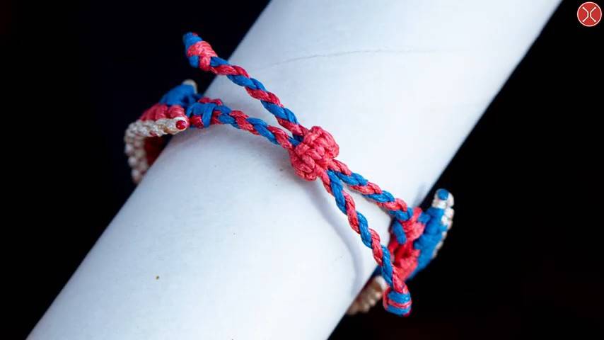 Macrame tutorial： Flexible ending knot｜ Hướng dẫn làm nút kết thúc điều chỉnh đượ