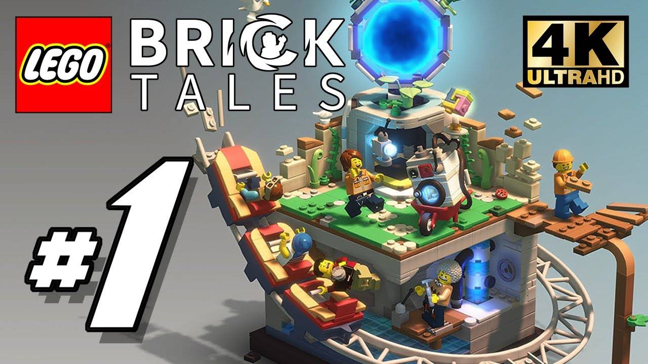 LEGO Bricktales -  Jungle Stage - PS5 60FPS Walkthrough Part 1 Playthrough