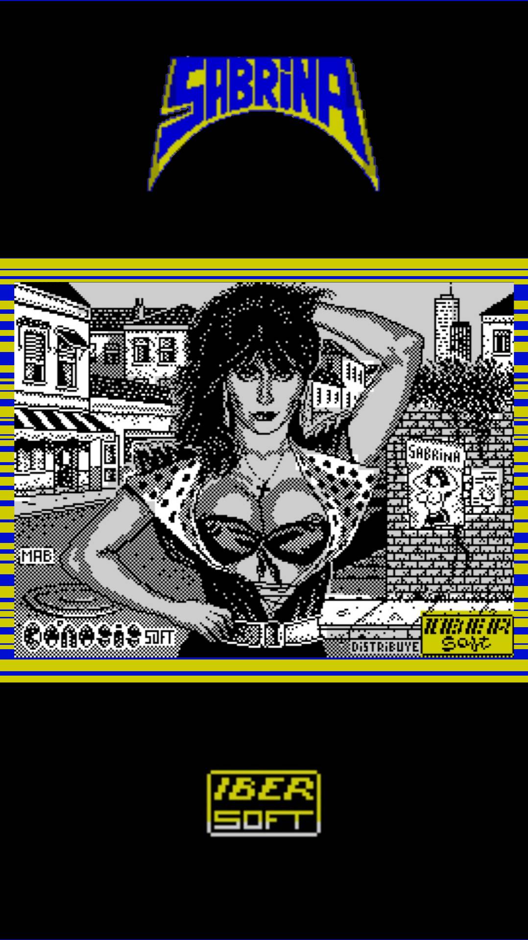 Sabrina (ZX Spectrum) концовка