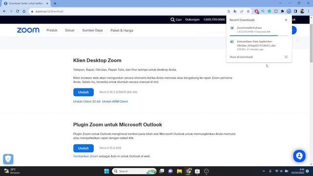 Cara Download dan Install Zoom di Windows 11