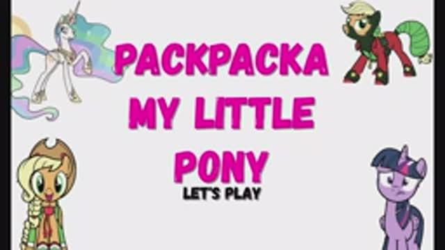 My little pony Let's Play. Раскраска