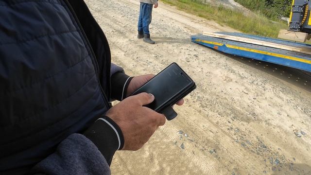Перевозка сваебоя массой 4 тонны на эвакуаторе