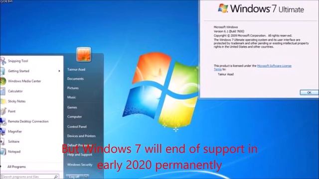 10th Anniversary of Windows 7