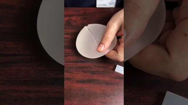 Что будет, если разрезать силиконовый имплант?