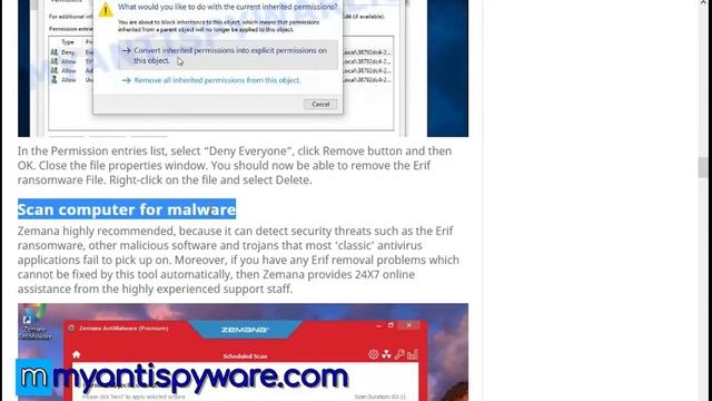 Erif ransomware virus. How to decrypt .Erif files. Erif File Recovery Guide.