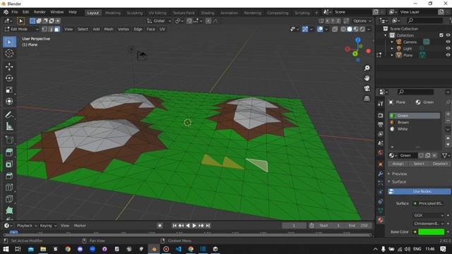 RPG 3D | Lesson 1 Знакомство с Blender и создание ландшафта