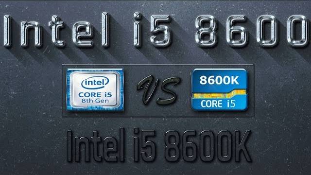 i5 8600 vs i5 8600K Benchmarks | Gaming Tests Review & Comparison