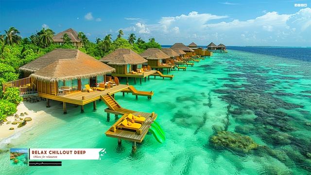 Maldives Paradise Tropical Beach Chillout Playlist For Relaxing x Deep Focus Good Vibes