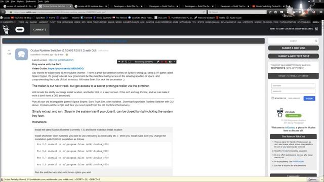 Install Guide + Runtime Switcher | Oculus Rift DK2 | After CV1 Release
