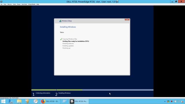 Installing Windows 2016 on Dell R720