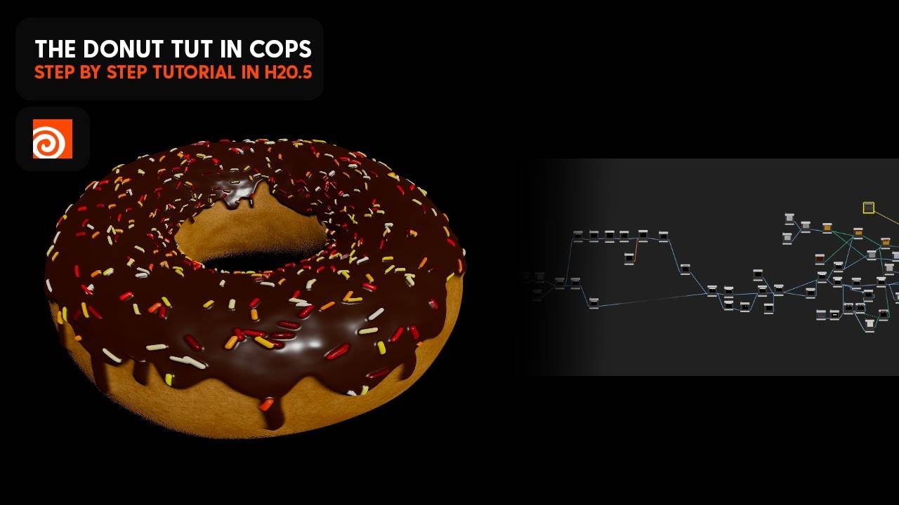 The Donut Tutorial in Cops ｜ Houdini 20.5