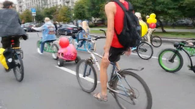 Московский Велопарад в День города