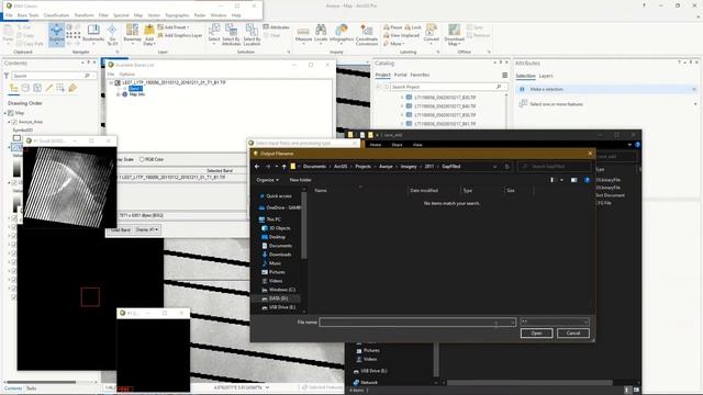 How to Fix Landsat 7 gaps using ENVI 5 Final