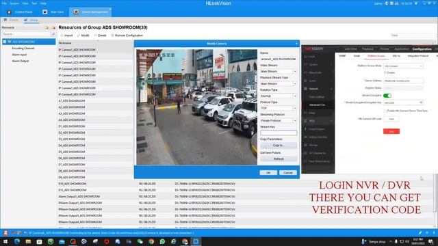 Hilookvision desktop client software LIVE view NVR/DVR/IPCAMERA