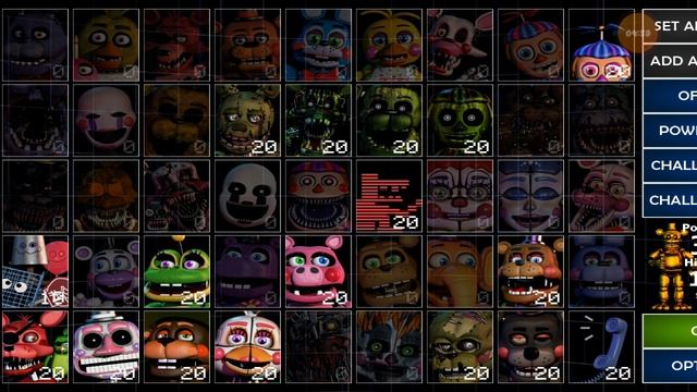 Играем в фнаф UCN