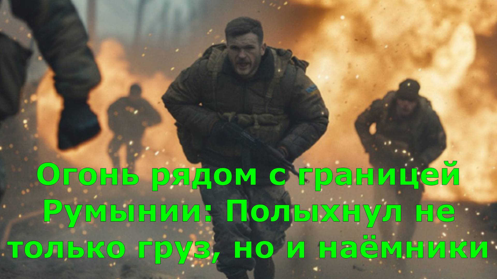 Огонь рядом с границей Румынии: Полыхнул не только груз, но и наёмники