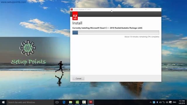 How to install Adobe Prelude CC in windows 10