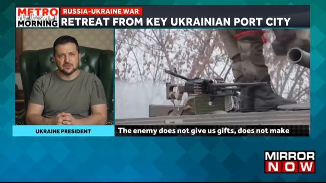 Russia To Retreat From Key Ukrainian Port City Kherson | Ukraine War | World News | English News