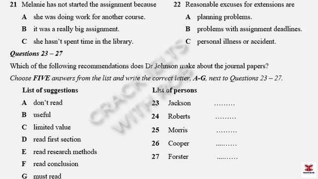 IELTS Listening Actual Test 2023 with Answers 27 03 2023 смотреть